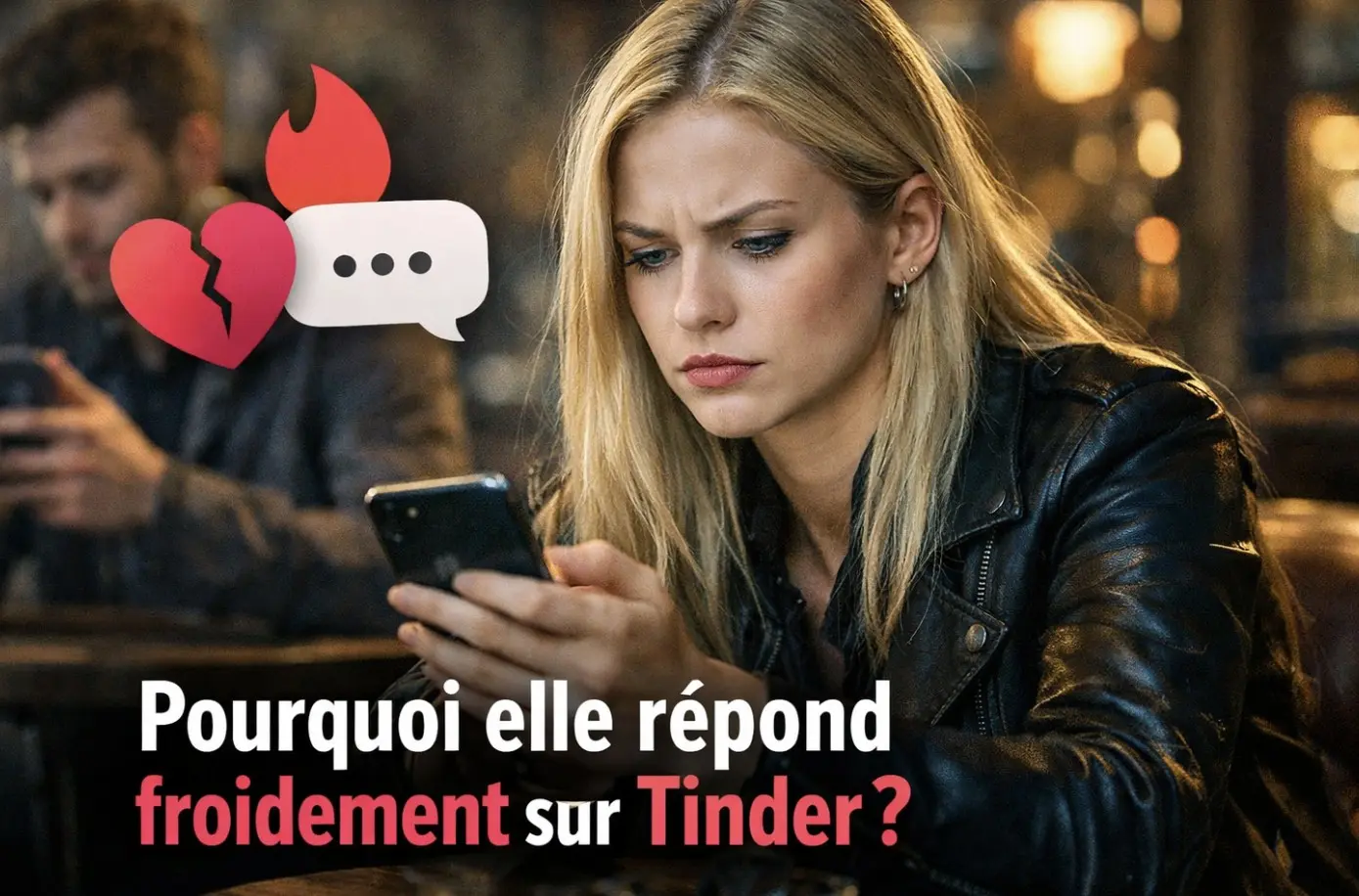 Pourquoi elle répond froidement sur Tinder (et comment inverser la tendance)