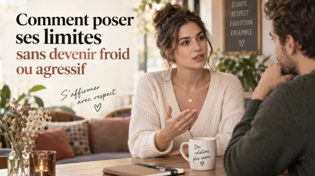 Comment poser ses limites sans devenir froid ou agressif