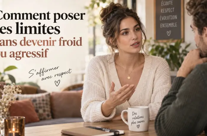 Comment poser ses limites sans devenir froid ou agressif