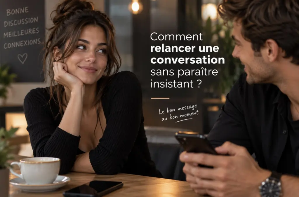 Comment relancer une conversation sans paraître insistant