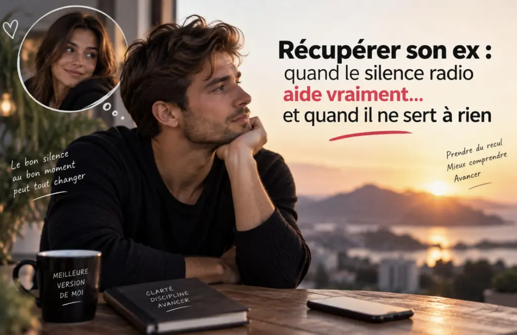 Récupérer son ex : quand le silence radio aide vraiment… et quand il ne sert à rien