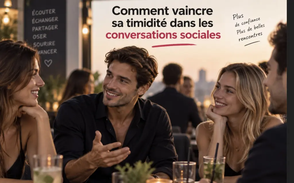 Comment vaincre sa timidité dans les conversations sociales