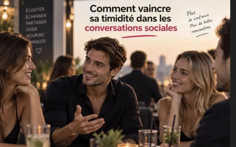 Comment vaincre sa timidité dans les conversations sociales